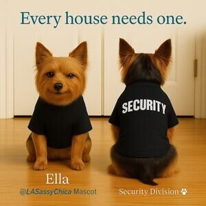 NWT Doggie Skins ‘SECURITY’ T-Shirt — NWT